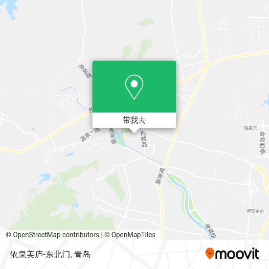 依泉美庐-东北门地图
