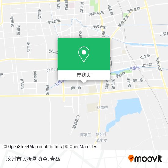 胶州市太极拳协会地图