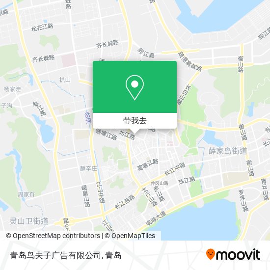 青岛鸟夫子广告有限公司地图
