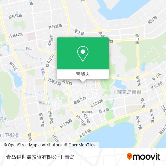 青岛锦世鑫投资有限公司地图