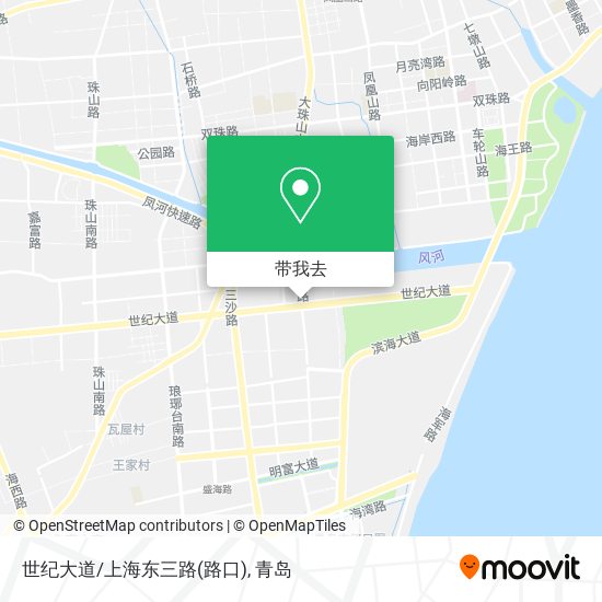 世纪大道/上海东三路(路口)地图
