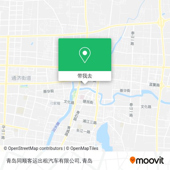 青岛同顺客运出租汽车有限公司地图