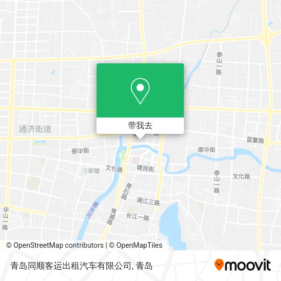 青岛同顺客运出租汽车有限公司地图