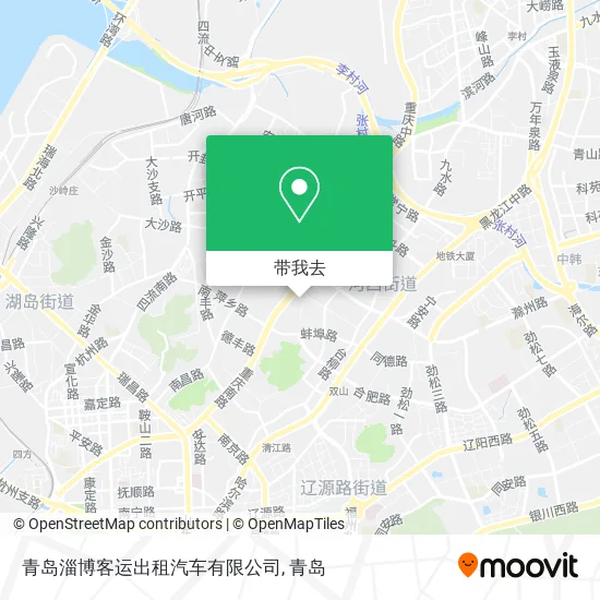 青岛淄博客运出租汽车有限公司地图