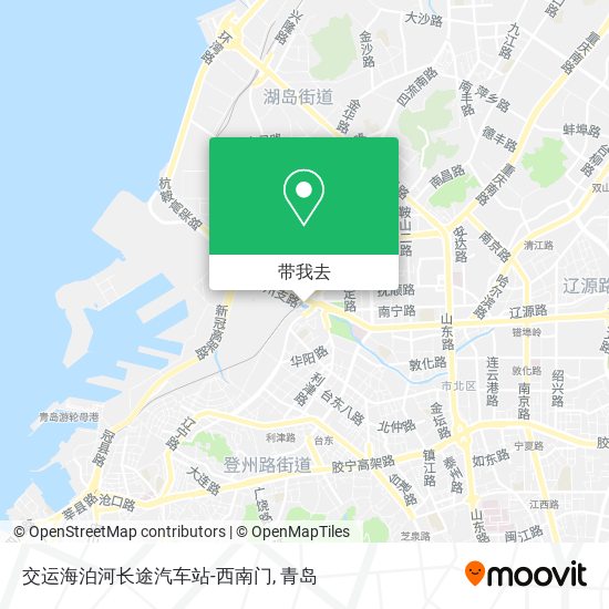 交运海泊河长途汽车站-西南门地图