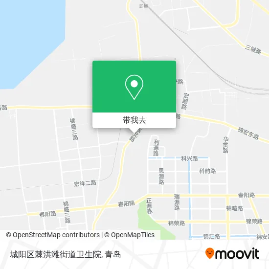 城阳区棘洪滩街道卫生院地图