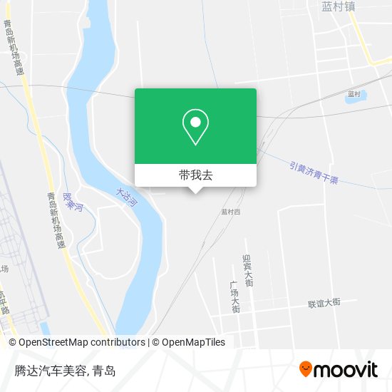 腾达汽车美容地图