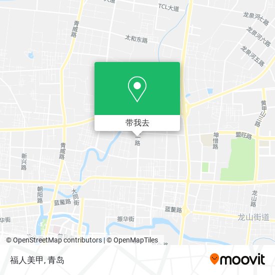 福人美甲地图