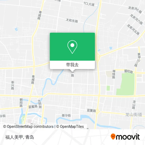 福人美甲地图