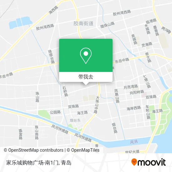 家乐城购物广场-南1门地图