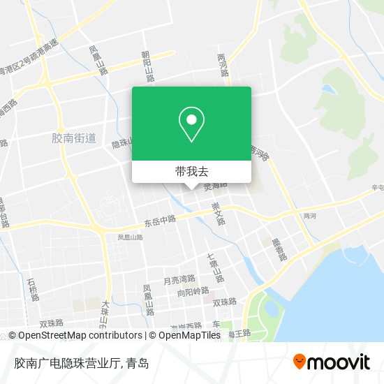 胶南广电隐珠营业厅地图