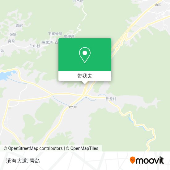 滨海大道地图