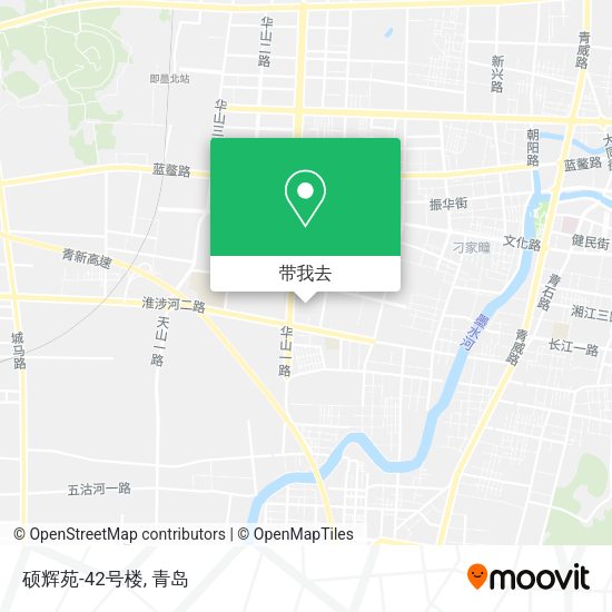 硕辉苑-42号楼地图