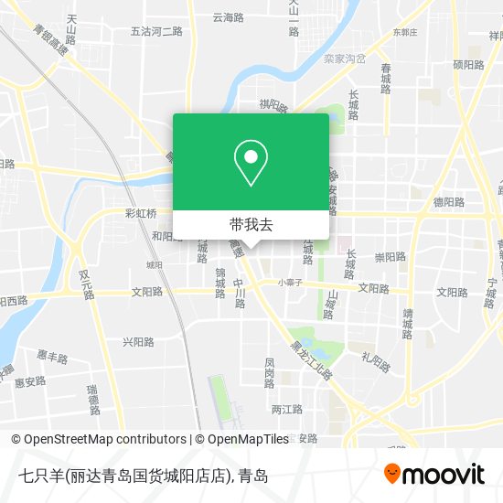 七只羊(丽达青岛国货城阳店店)地图