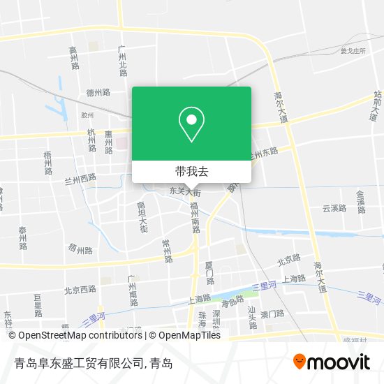 青岛阜东盛工贸有限公司地图