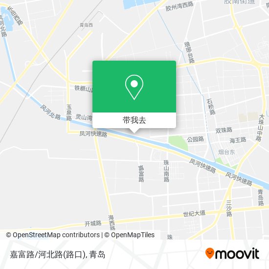 嘉富路/河北路(路口)地图