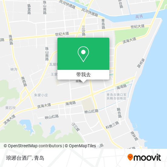 琅琊台酒厂地图