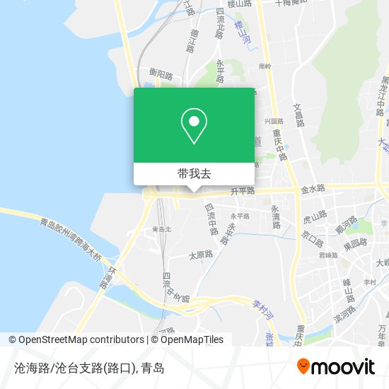 沧海路/沧台支路(路口)地图