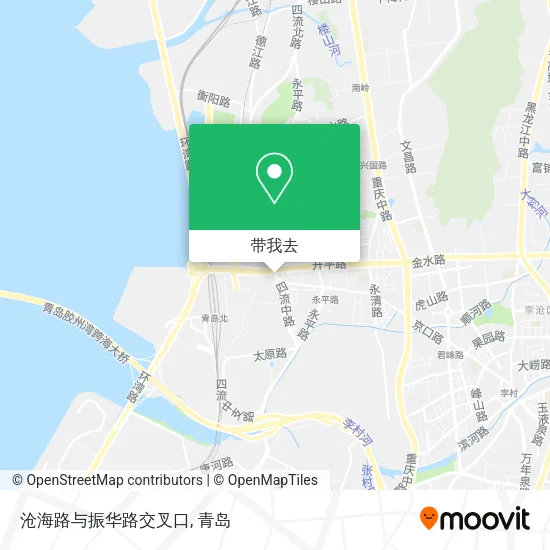 沧海路与振华路交叉口地图
