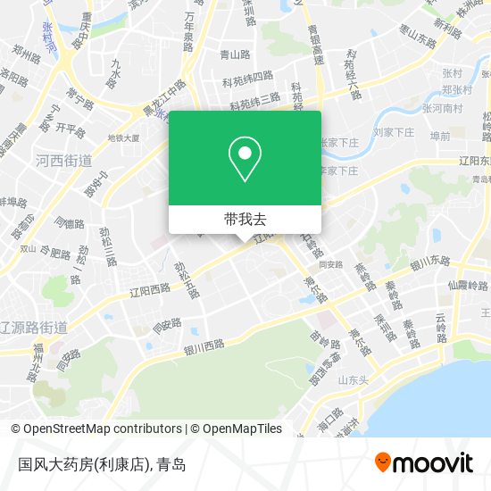 国风大药房(利康店)地图