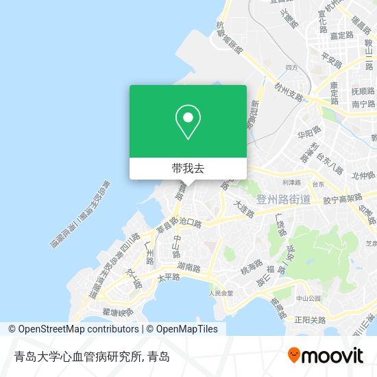 青岛大学心血管病研究所地图