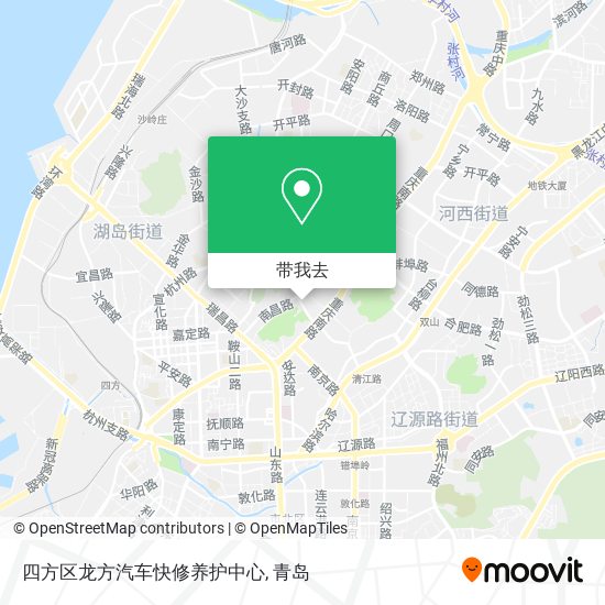四方区龙方汽车快修养护中心地图