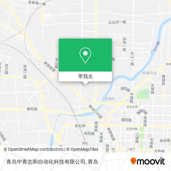 青岛中青志和自动化科技有限公司地图