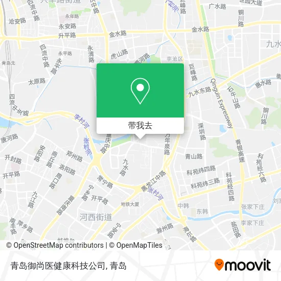 青岛御尚医健康科技公司地图