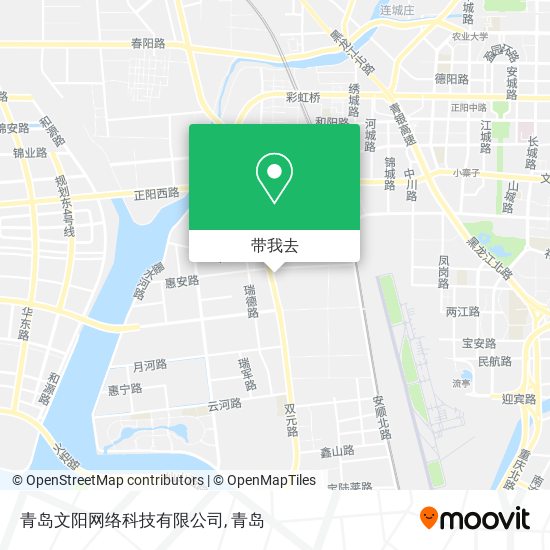 青岛文阳网络科技有限公司地图