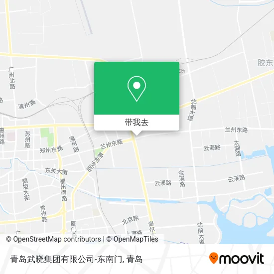 青岛武晓集团有限公司-东南门地图