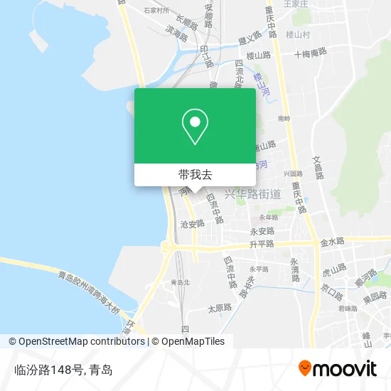 临汾路148号地图