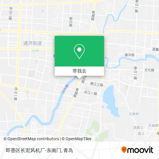 即墨区长宏风机厂-东南门地图