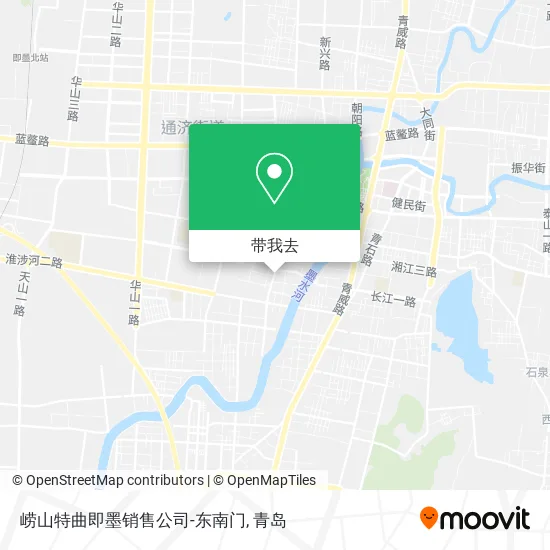 崂山特曲即墨销售公司-东南门地图