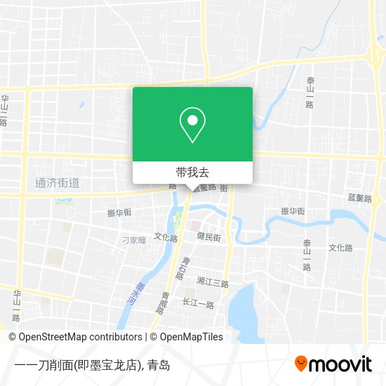 一一刀削面(即墨宝龙店)地图