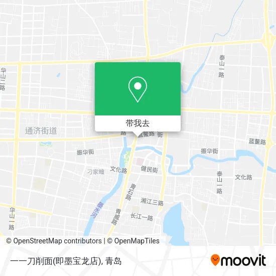 一一刀削面(即墨宝龙店)地图