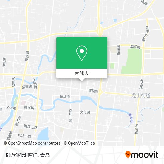 颐欣家园-南门地图