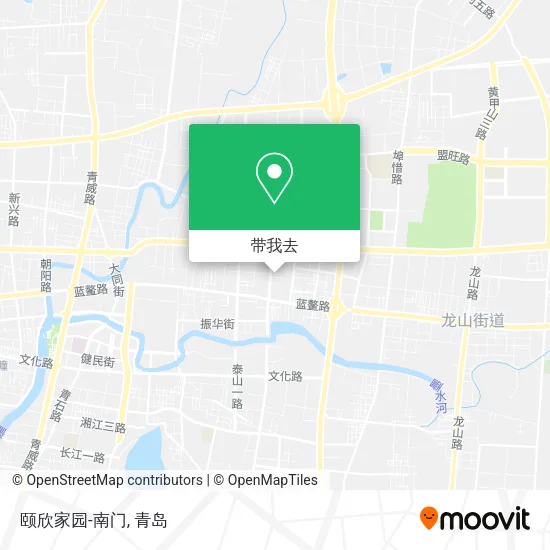 颐欣家园-南门地图