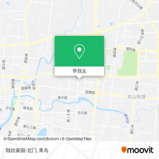 颐欣家园-北门地图