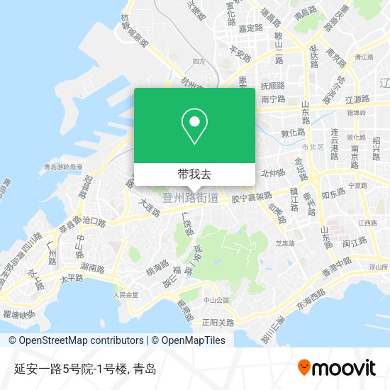 延安一路5号院-1号楼地图