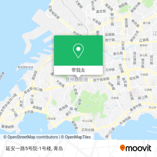 延安一路5号院-1号楼地图