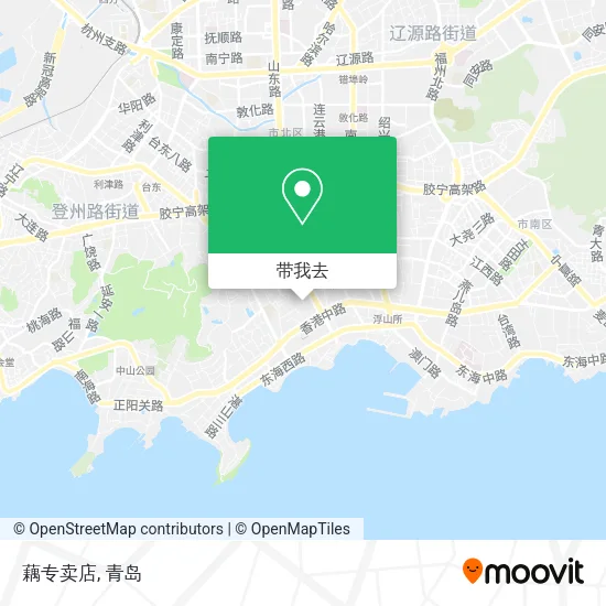 藕专卖店地图