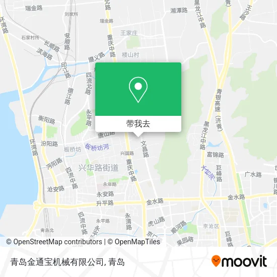 青岛金通宝机械有限公司地图