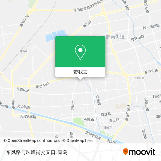 东风路与珠峰街交叉口地图