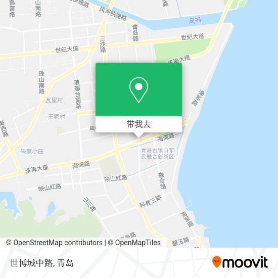 世博城中路地图