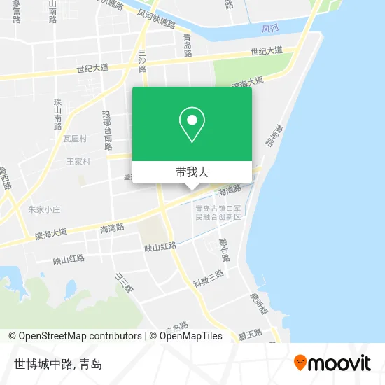 世博城中路地图