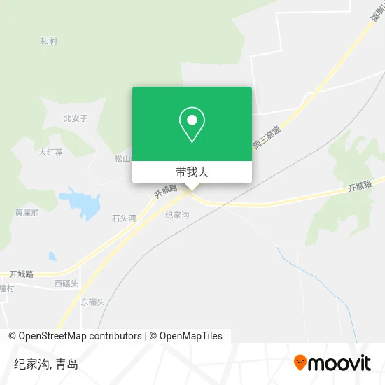 纪家沟地图