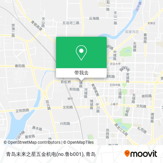 青岛未来之星五金机电(no.鲁b001)地图