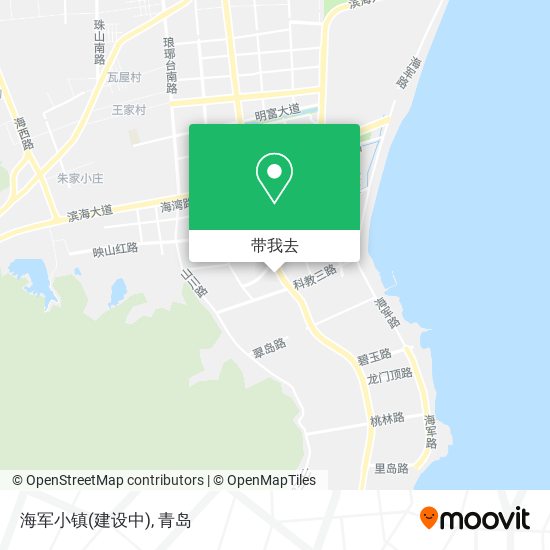 海军小镇(建设中)地图