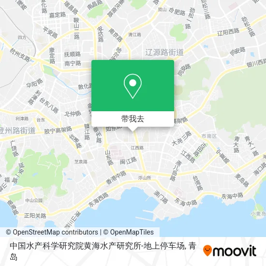 中国水产科学研究院黄海水产研究所-地上停车场地图
