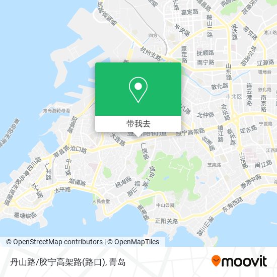 丹山路/胶宁高架路(路口)地图